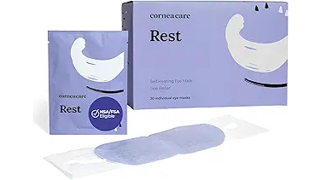 self heating eye compress