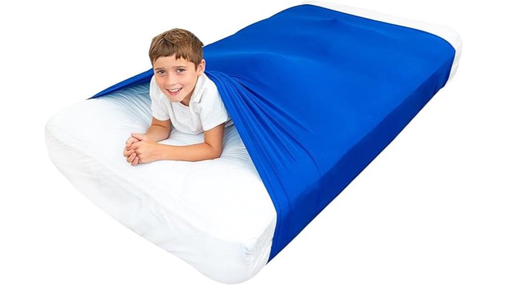 sensory bed sheet for kids