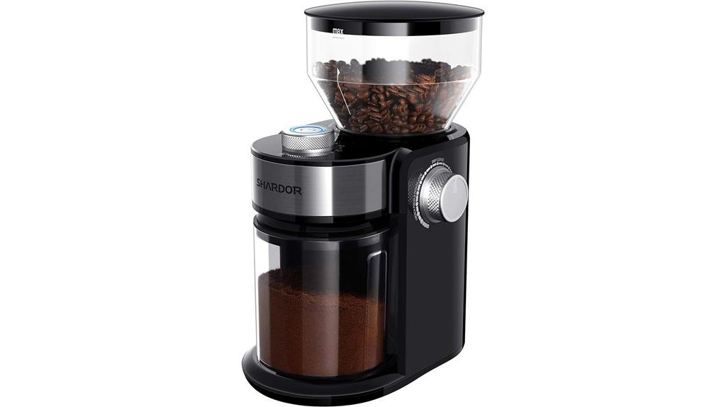 shardo electric burr grinder