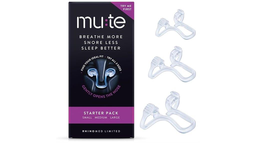 silent snore relief device