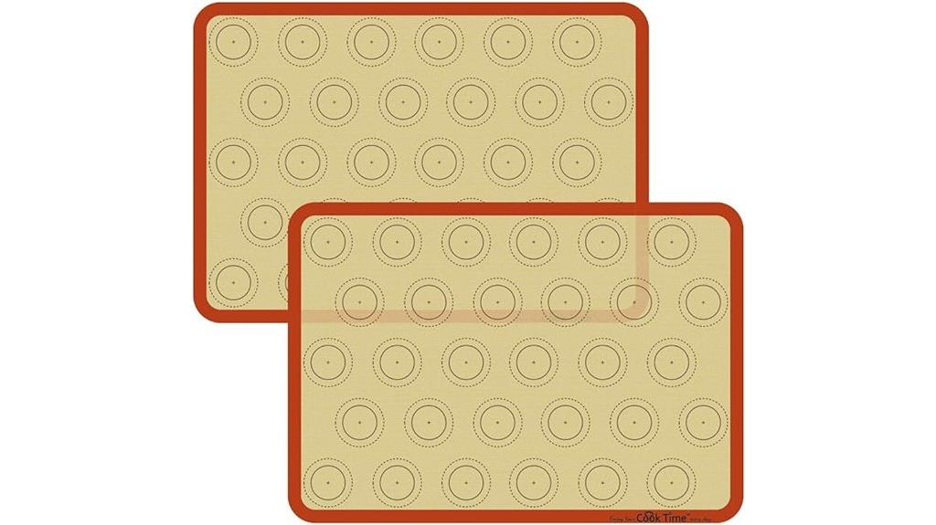 silicone macaron baking mat