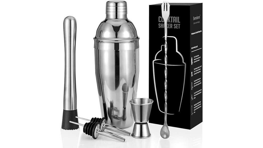 six piece bartender kit