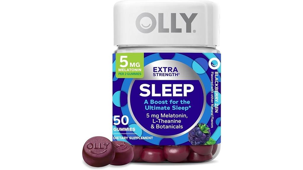 sleep aid gummy bottle