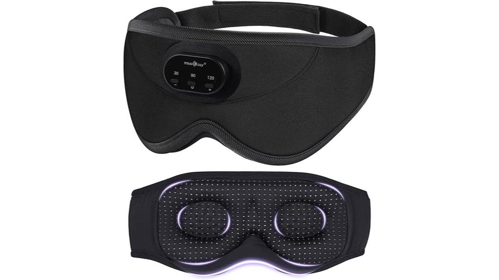 sleep mask with bluetooth