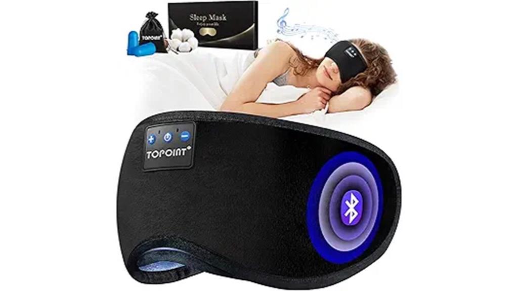 sleep mask with bluetooth