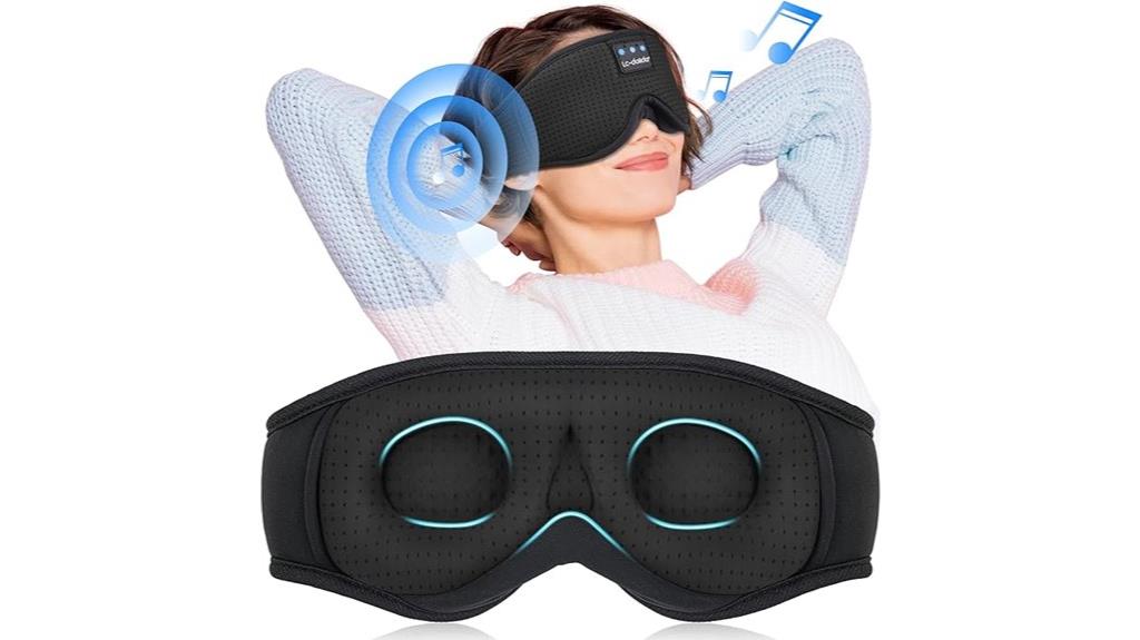 sleep mask with headphones