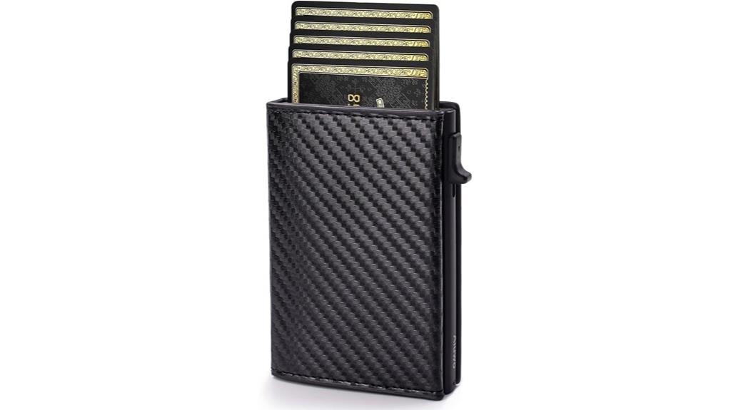 slim rfid card wallet