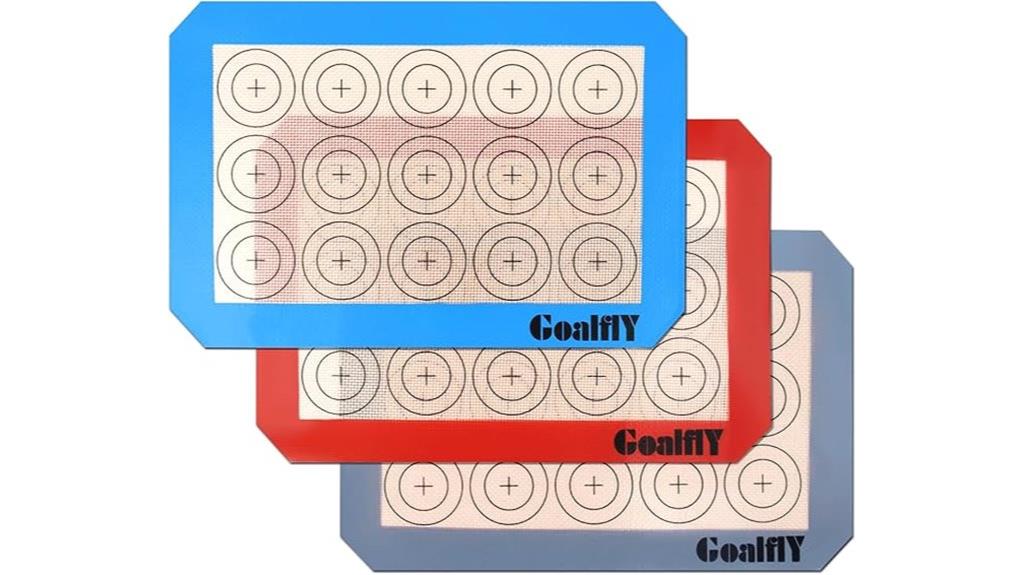 small macaron silicone mats