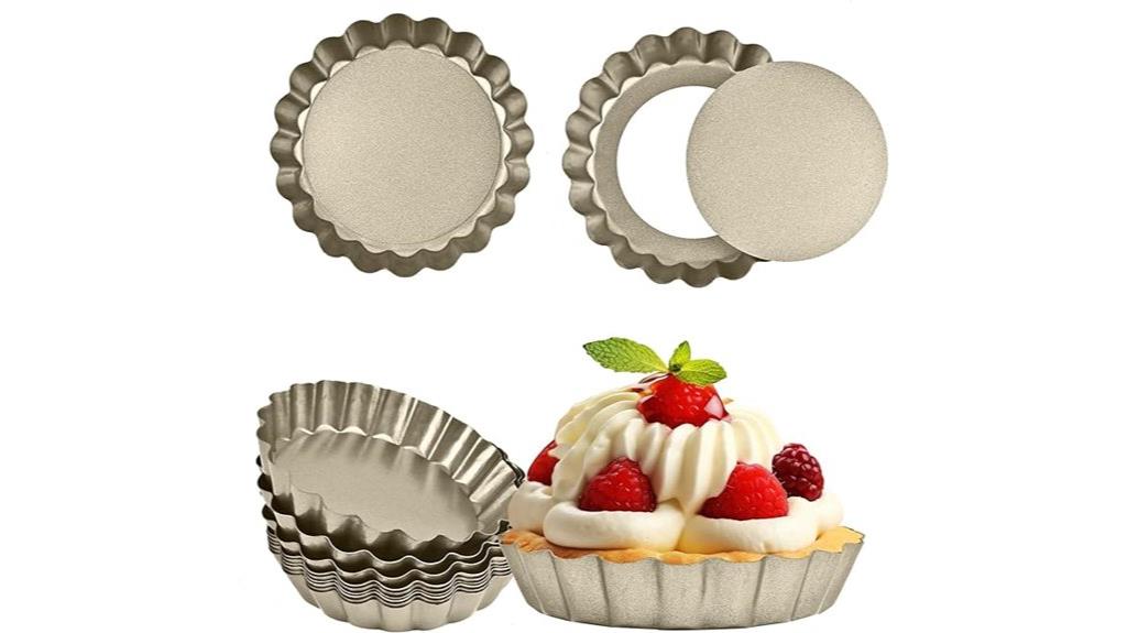 small non stick tart pans