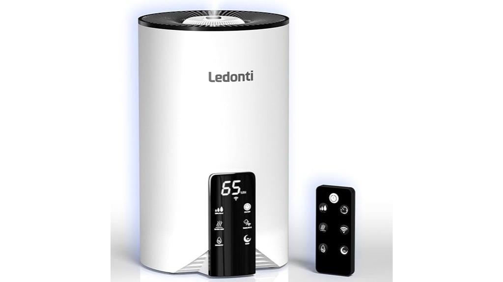 smart dual mist humidifier