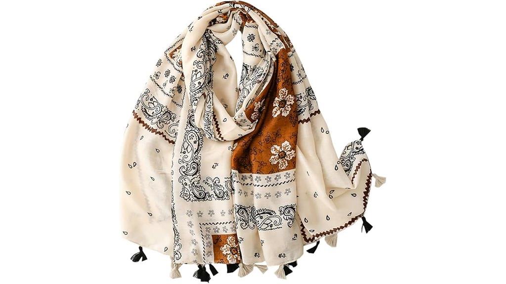 soft boho women s scarf