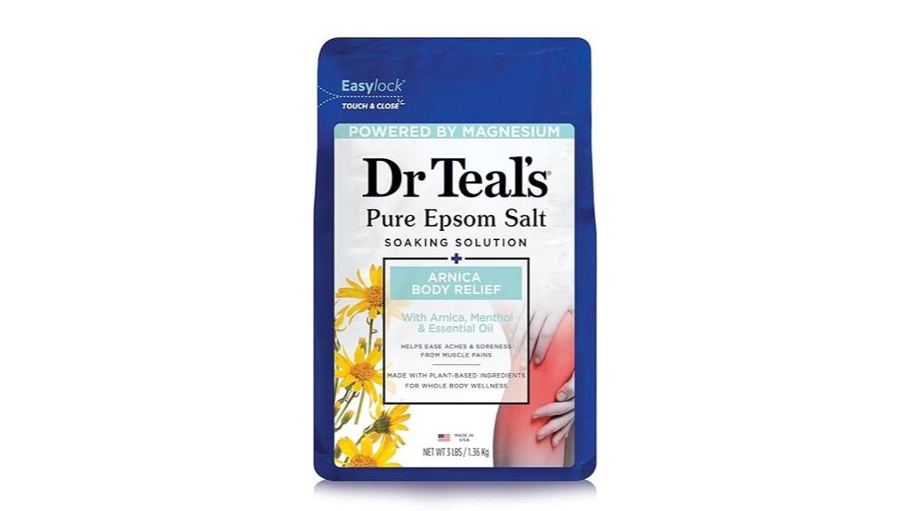 soothing magnesium arnica soak
