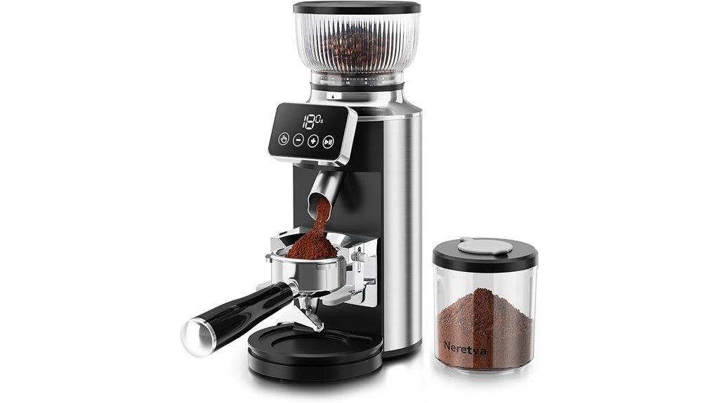 stainless steel coffee grinder