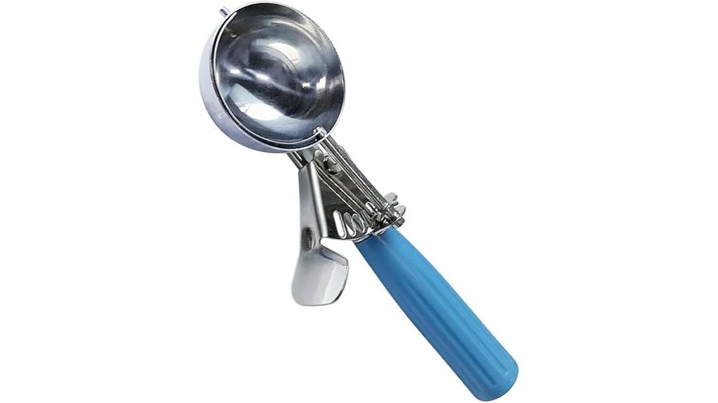 stainless steel ice cream scoop