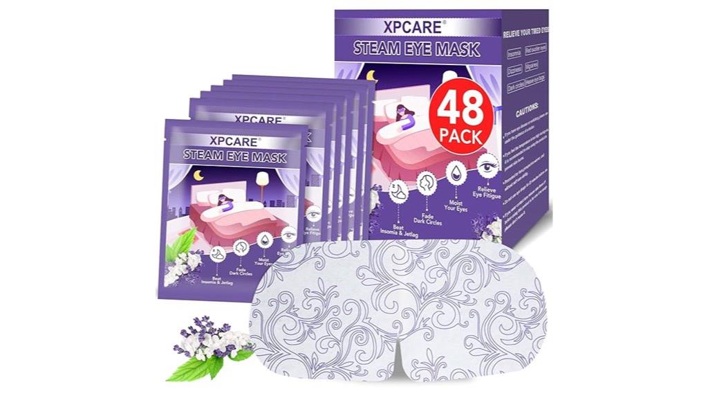 steam eye masks pack