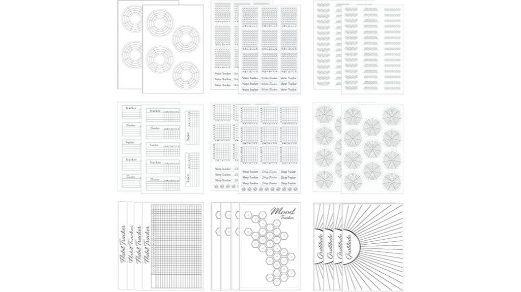 sticker sheets for habits