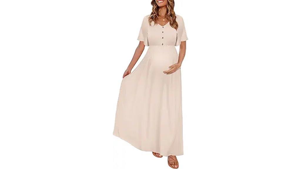 stylish autumn maternity dresses