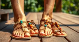 stylish comfortable boho sandals