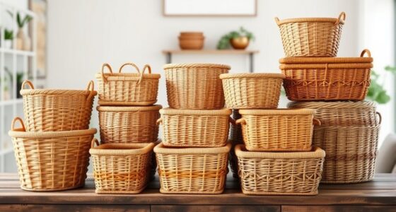 stylish wicker storage solutions
