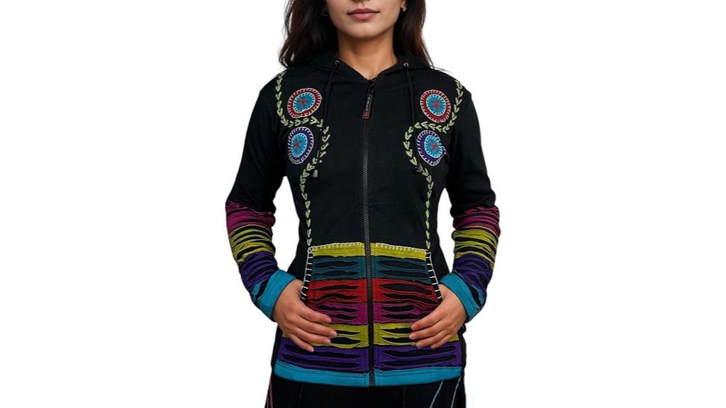 summer bohemian zip jackets
