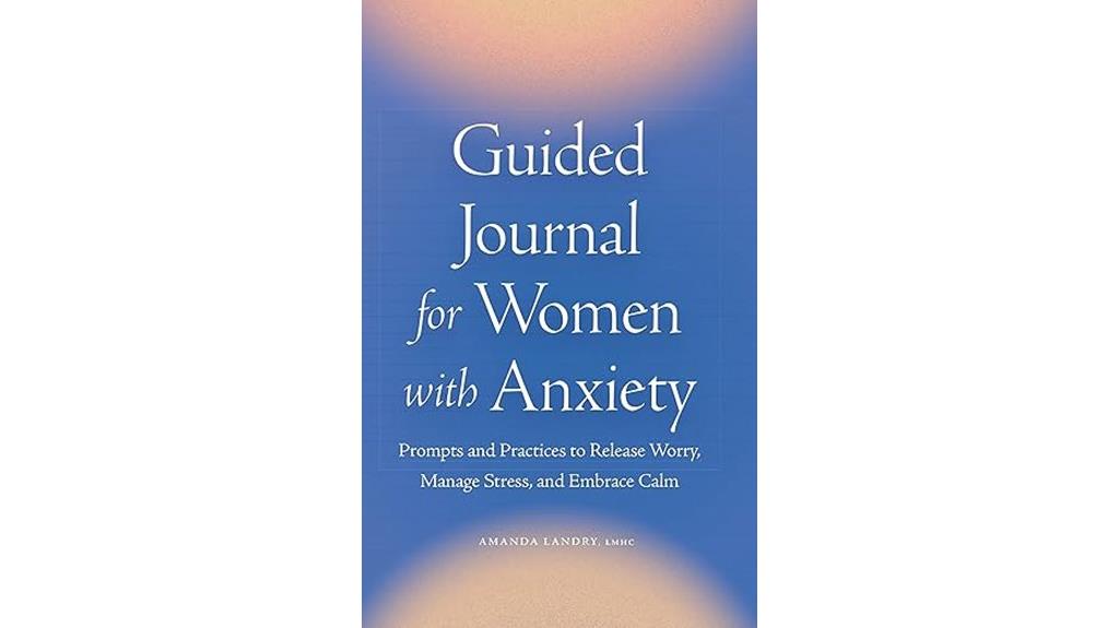 supportive journal for anxious women