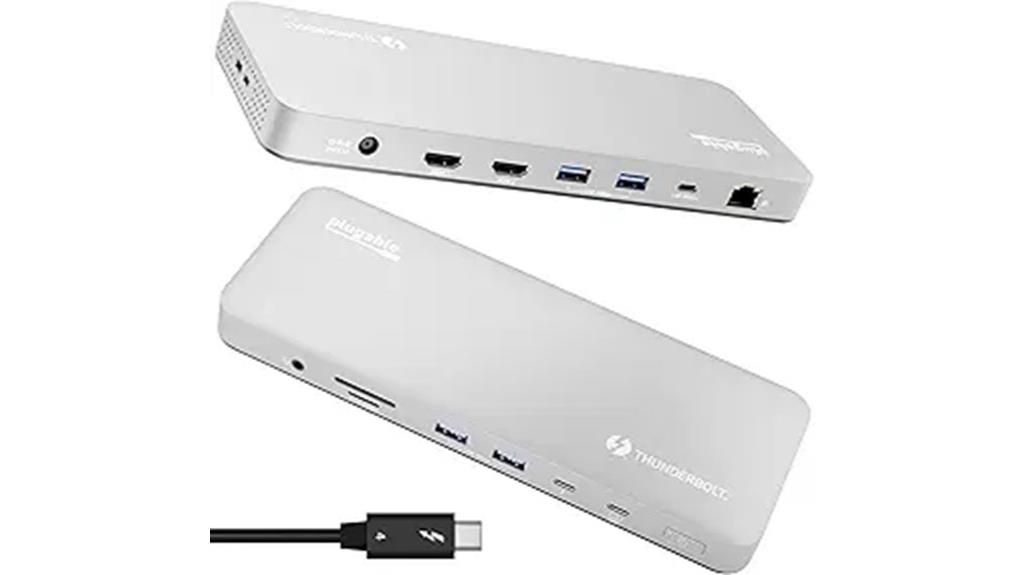 thunderbolt 4 macbook dock