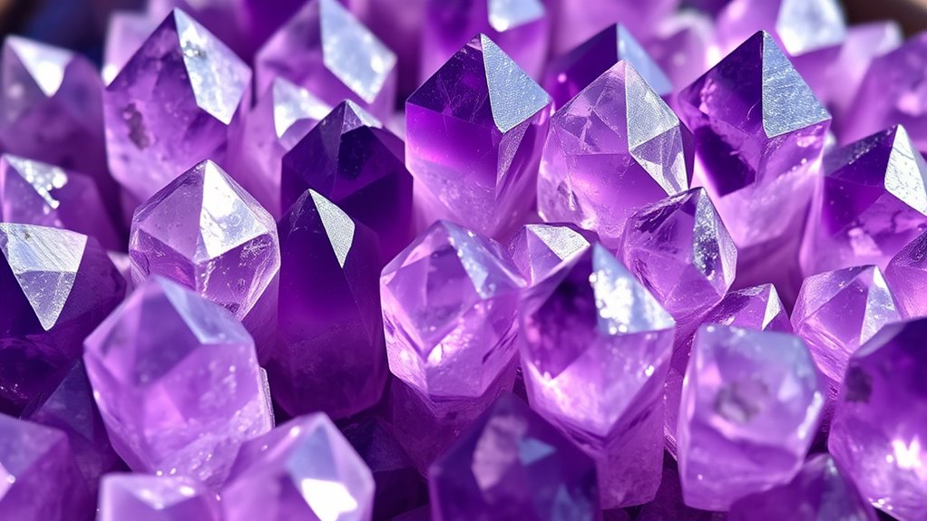 top amethyst clusters for spiritual enhancement