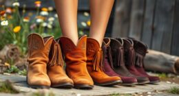 top boho ankle boots