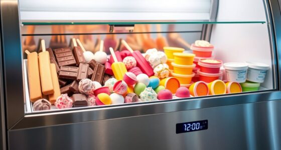 top counter freezers for ice cream