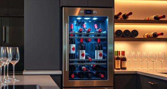 top dual zone wine coolers