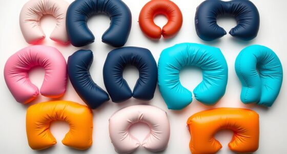 top inflatable travel pillow sets