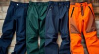 top men s waterproof rain pants