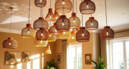 top rattan pendant light designs
