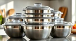 top stainless steel mixing bowls