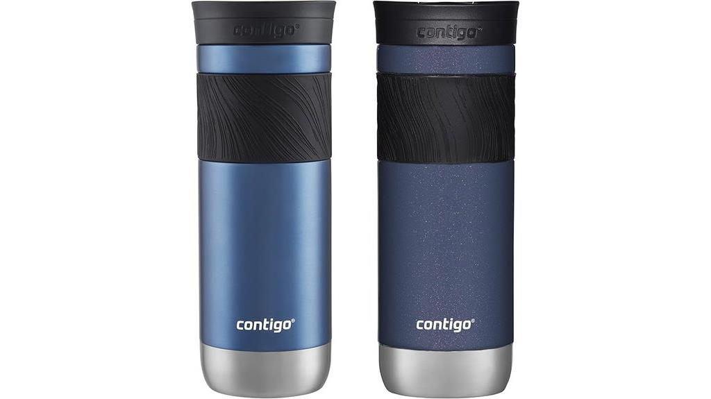 travel mug with grip