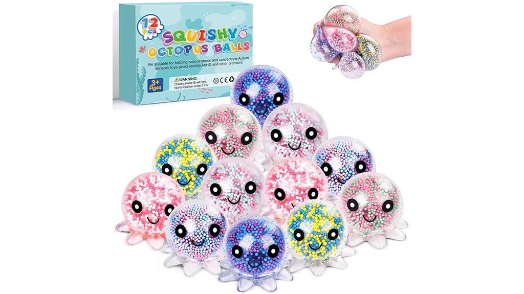 twelve adult stress balls