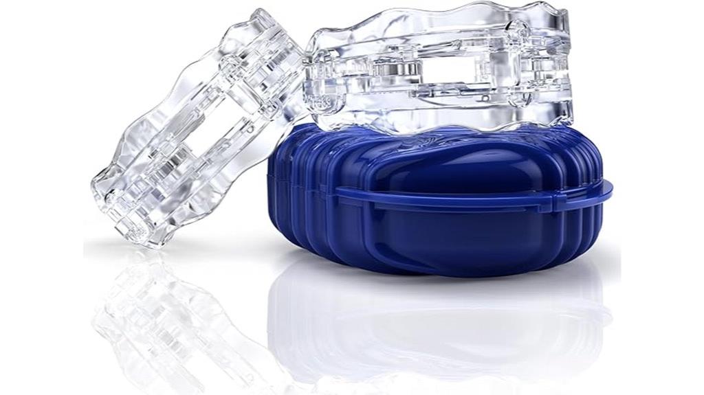 two medium snore mouthpieces