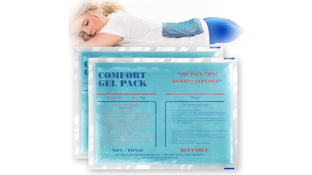 two packs of 9x12 gel
