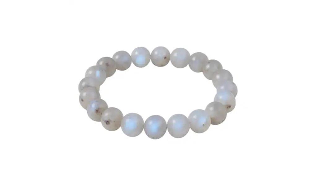unisex 8mm moonstone bracelet