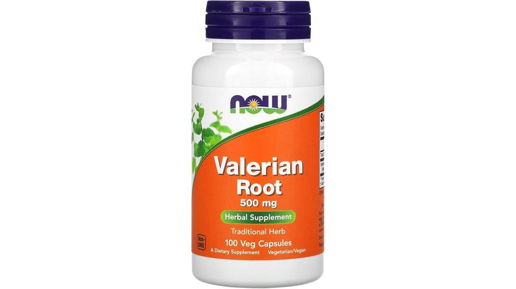 valerian root 500mg capsules
