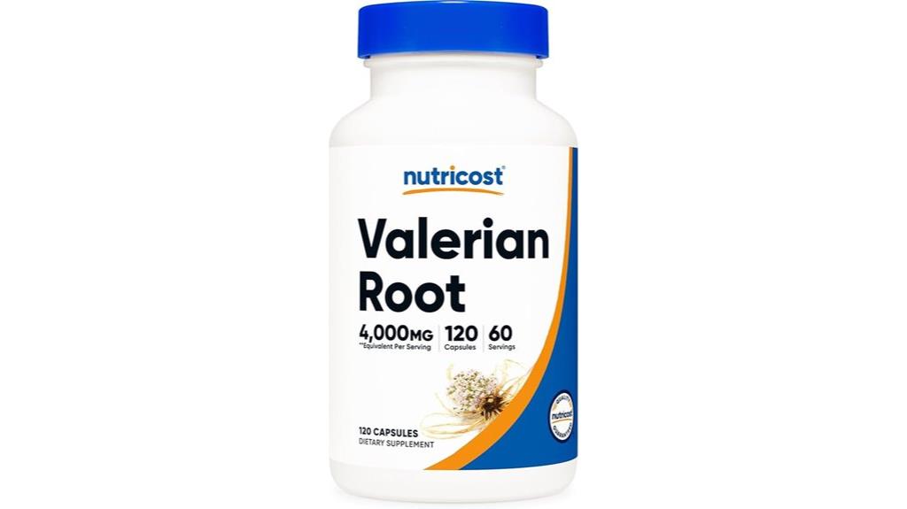 valerian root capsules 1000mg