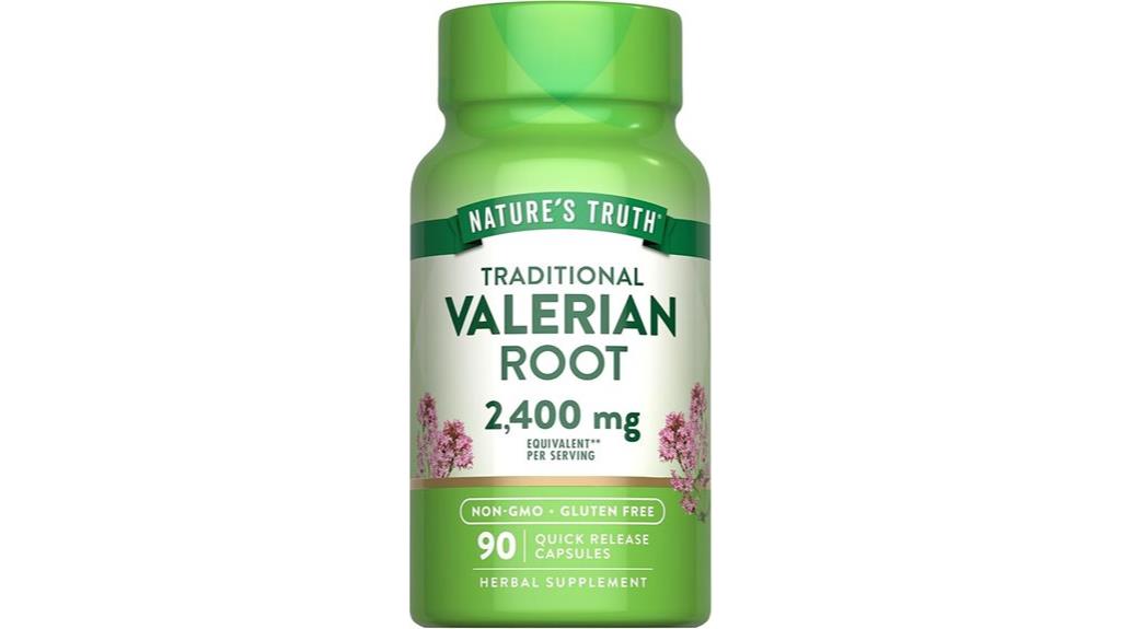 valerian root capsules 90 count