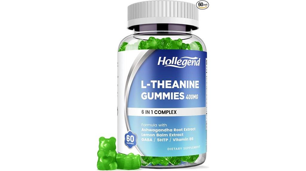 vegan lemon l theanine gummies