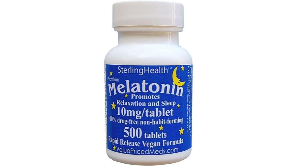 vegan quick dissolve melatonin