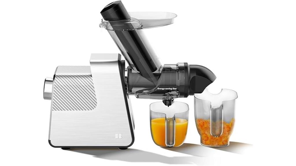 versatile large feed juicer