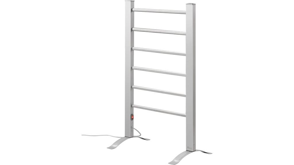 versatile silver towel warmer