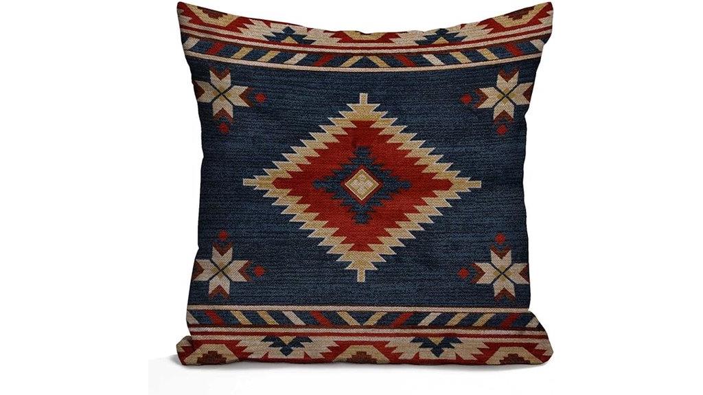 vintage southwest cotton pillow