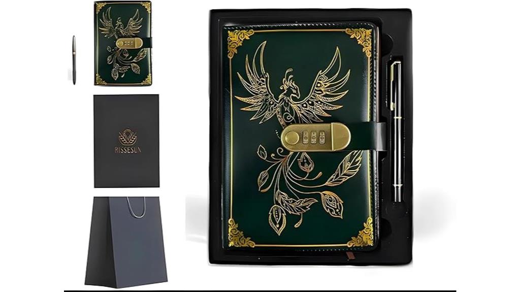 vintage travel journal set