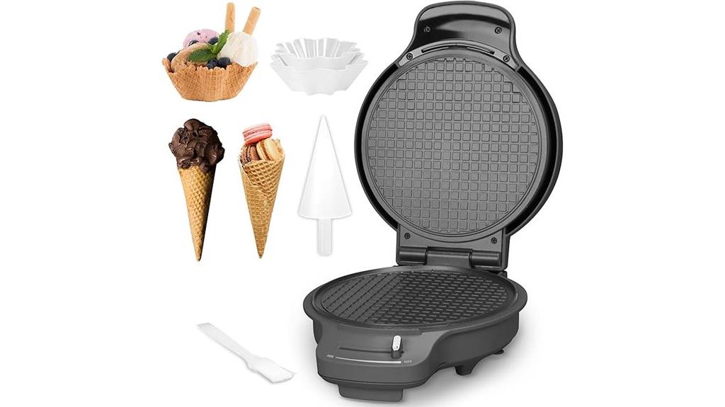 waffle cone maker browning control