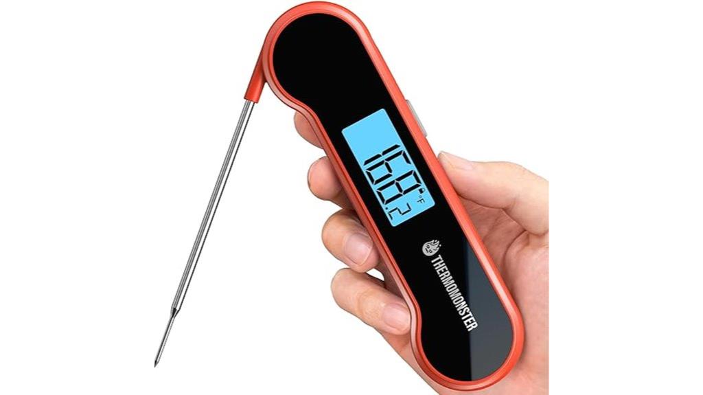 waterproof digital meat thermometer